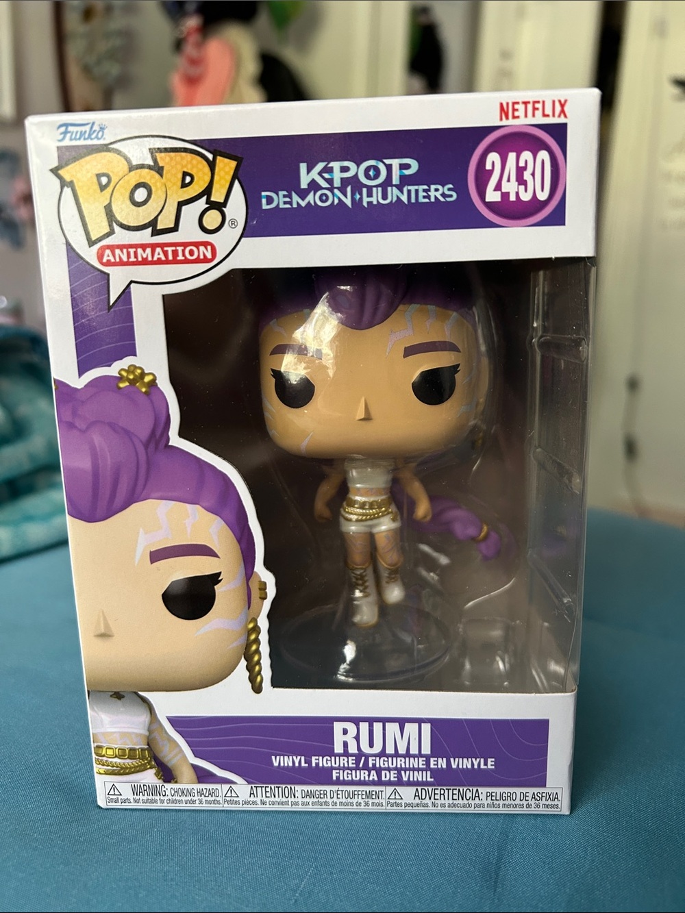 Funko Rumi Pop! Animation - Purple & Gold Vinyl Figure